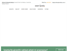 Tablet Screenshot of colakoglunakliye.com.tr
